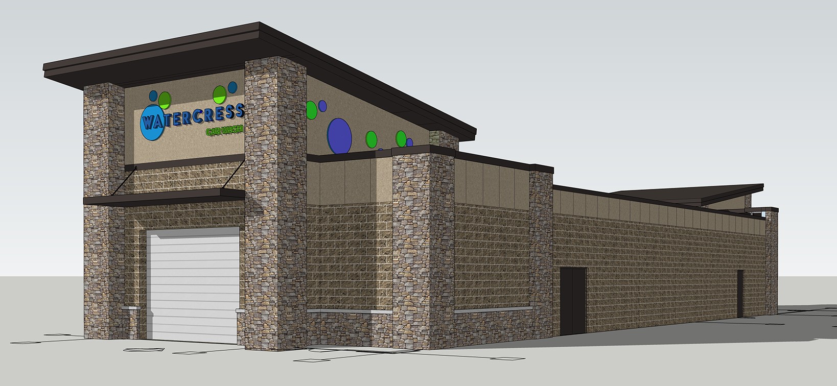 Watercress Car Wash Rendering